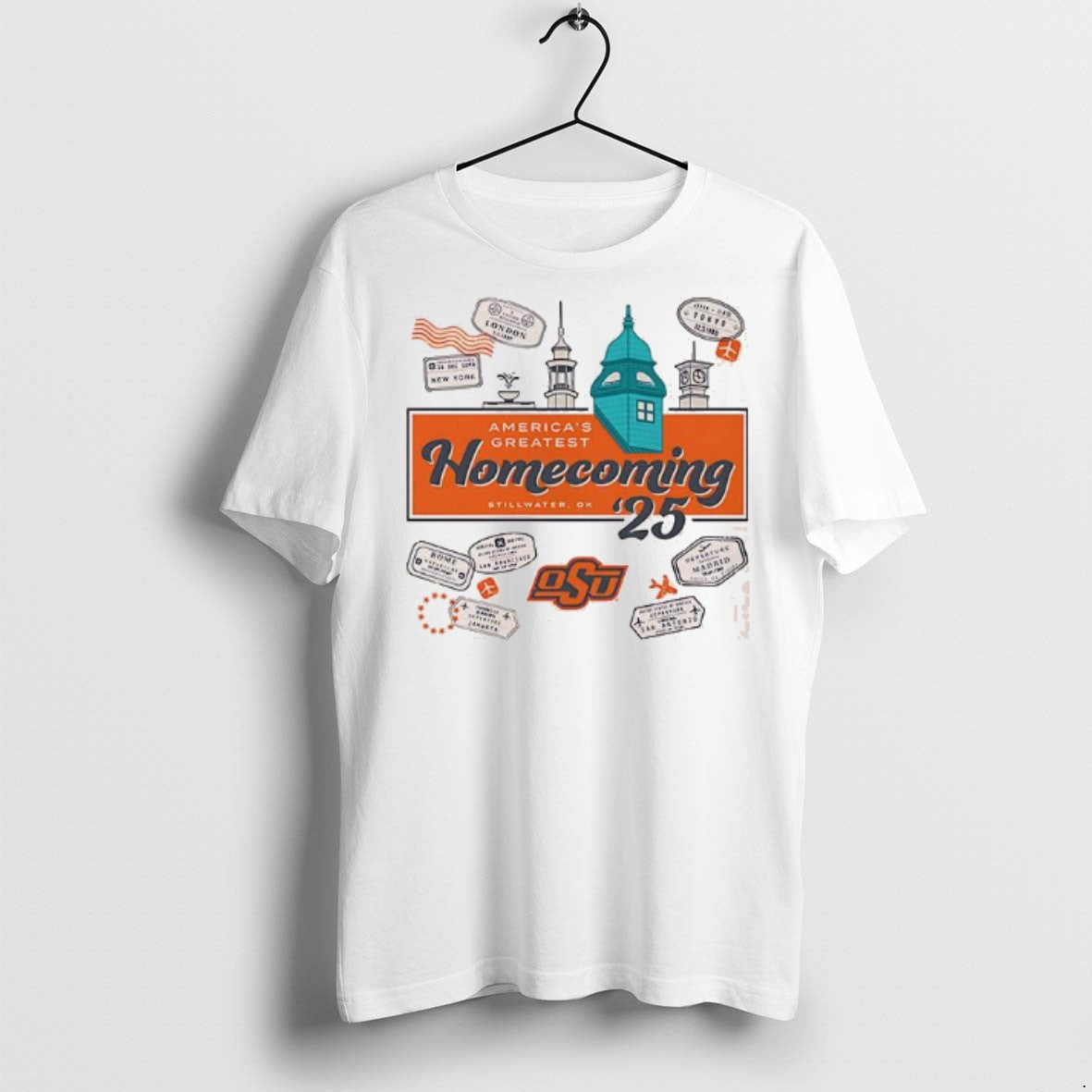 Americas Greatest Homecoming 2025 Osu - Adult & Kids T-Shirts, Sweatshirts & Hoodies apparel design preview 1