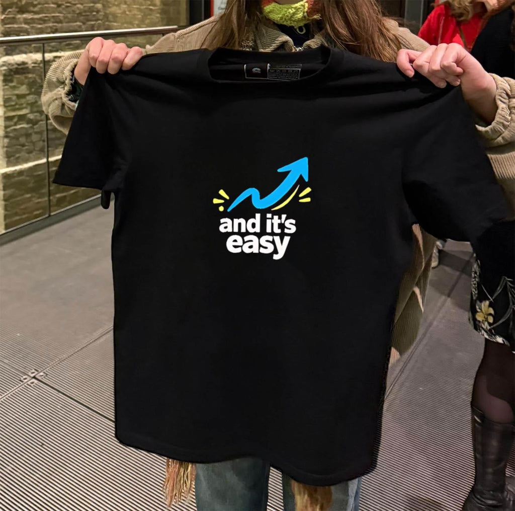 And It's Easy - Adult & Kids T-Shirts, Sweatshirts & Hoodies apparel design preview 2