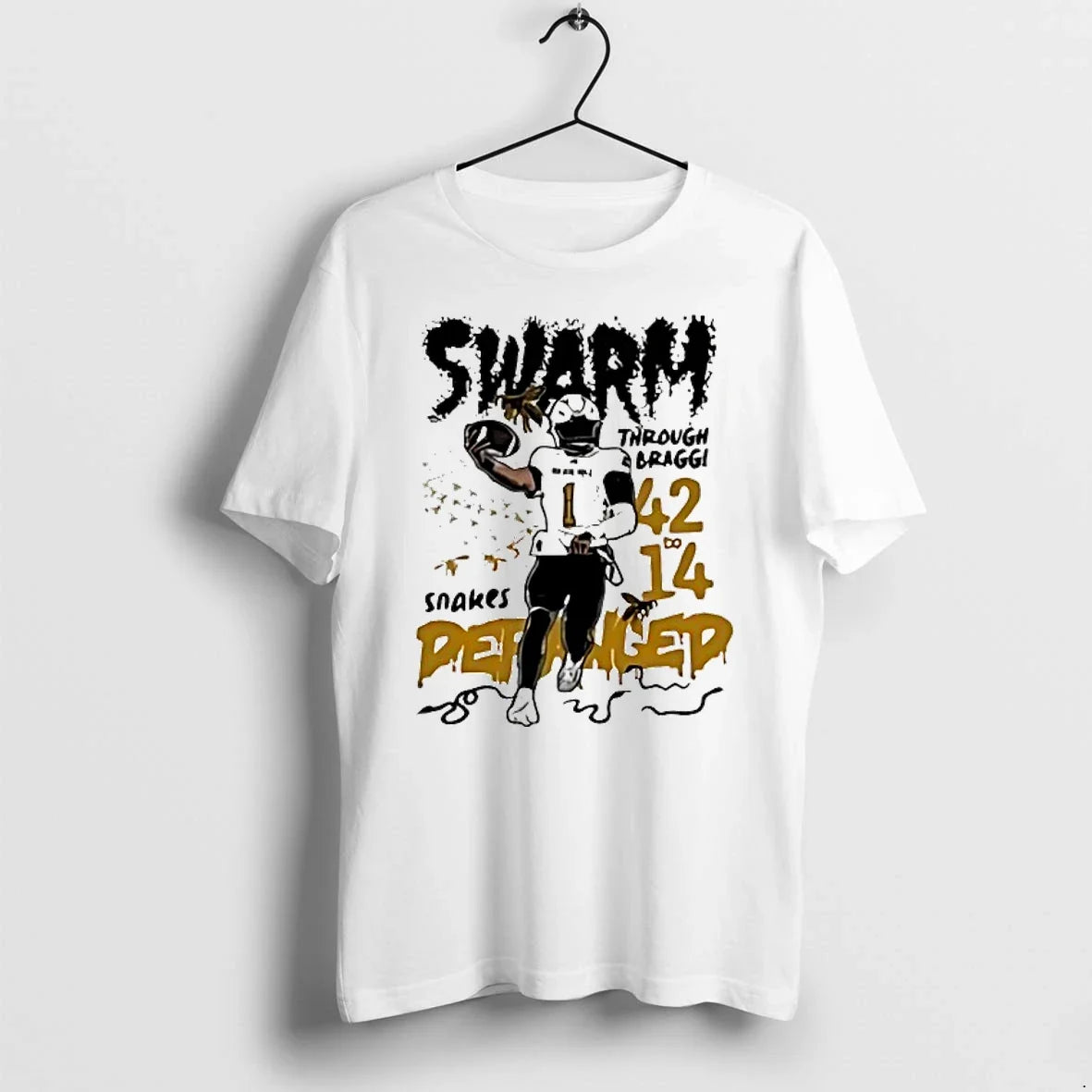 Andrew Body Alabama State Hornets Football Swarm - Adult & Kids T-Shirts, Sweatshirts & Hoodies apparel design preview 1