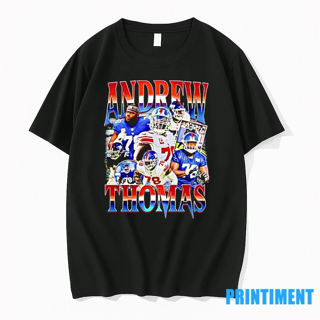 Andrew Thomas New York Giants Football Sweater - Adult & Kids T-Shirts, Sweatshirts & Hoodies apparel design preview 1