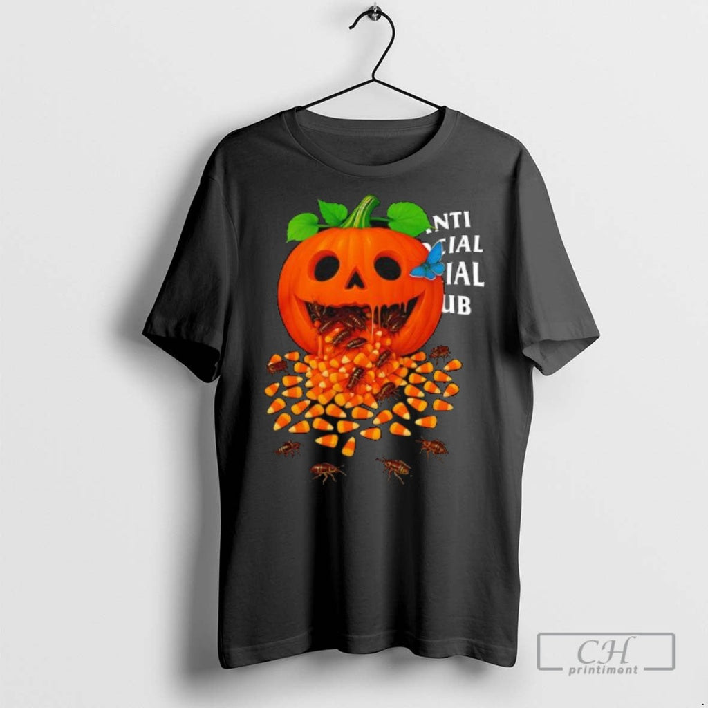 Anti Social Club Candy Halloween - Adult & Kids T-Shirts, Sweatshirts & Hoodies apparel design preview 1