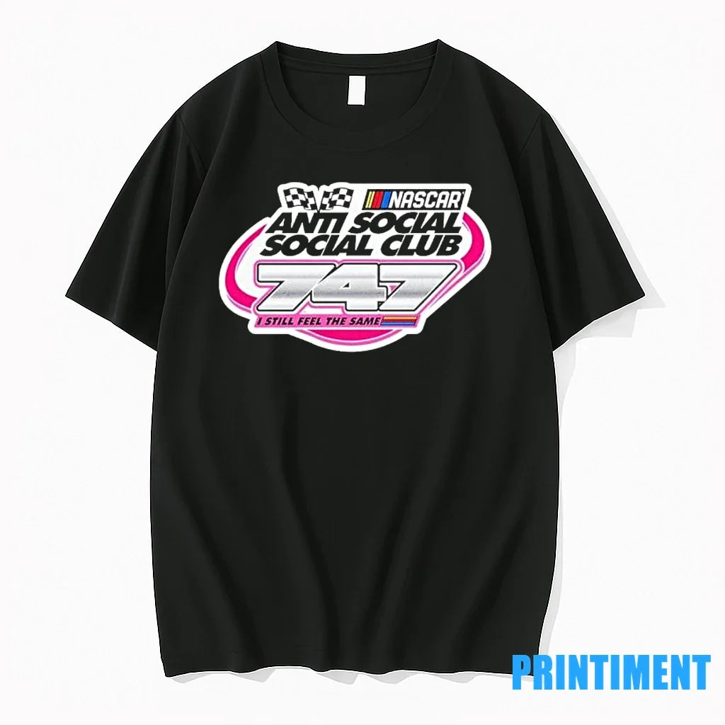 Anti Social Club Nascar 747 Sweater - Adult & Kids T-Shirts, Sweatshirts & Hoodies apparel design preview 1