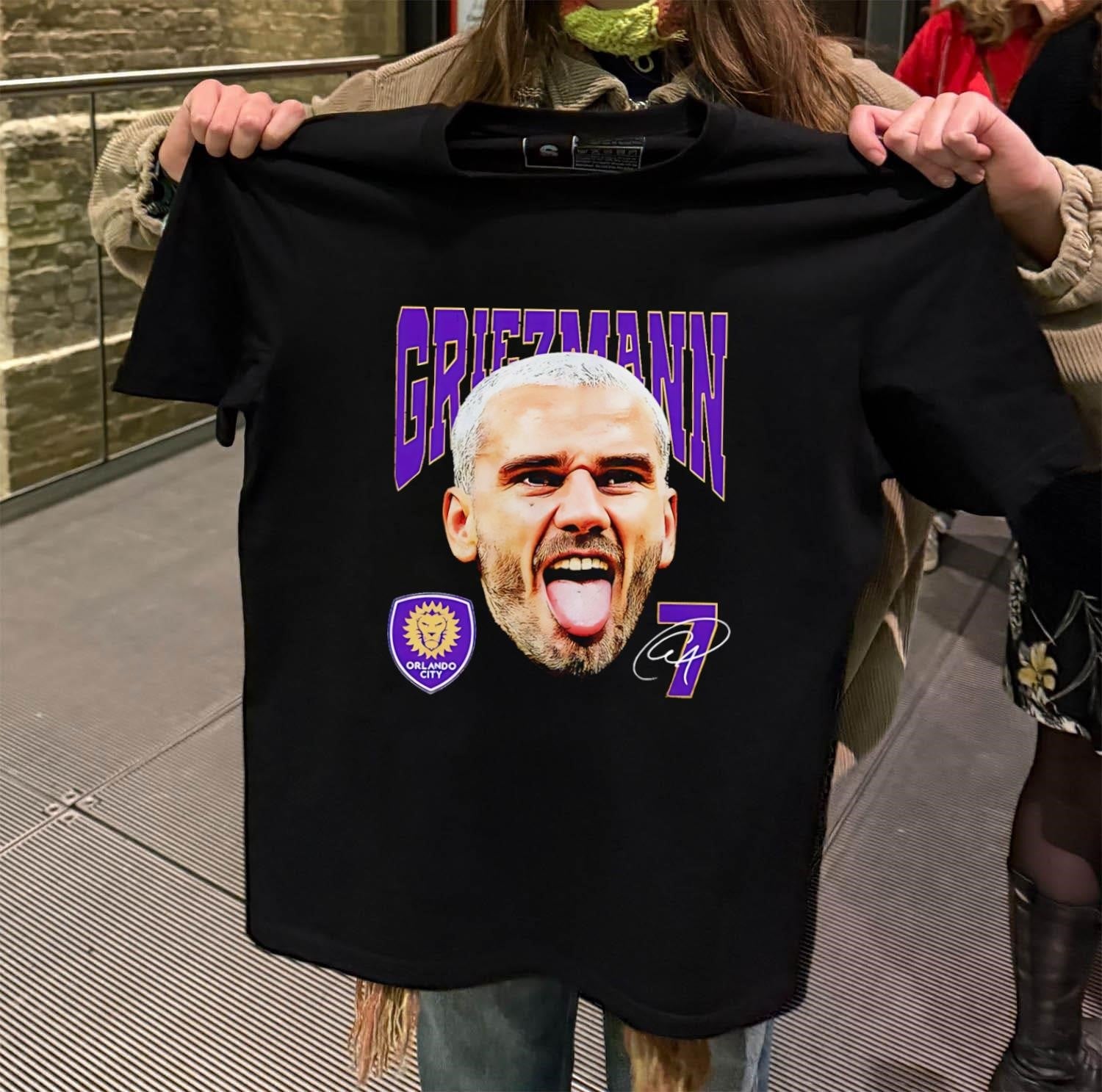 Antoine Griezmann Orlando Pride Expression Digitally - Adult & Kids T-Shirts, Sweatshirts & Hoodies apparel design preview 2