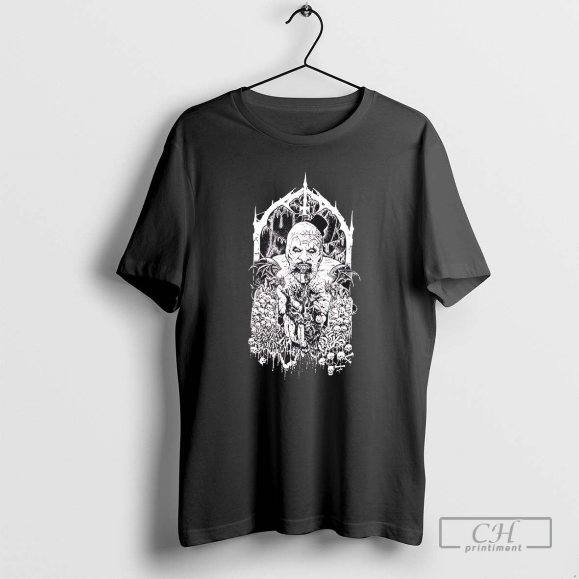 Art The Clown Terrifer X Sawblade666 - Adult & Kids T-Shirts, Sweatshirts & Hoodies apparel design preview 1