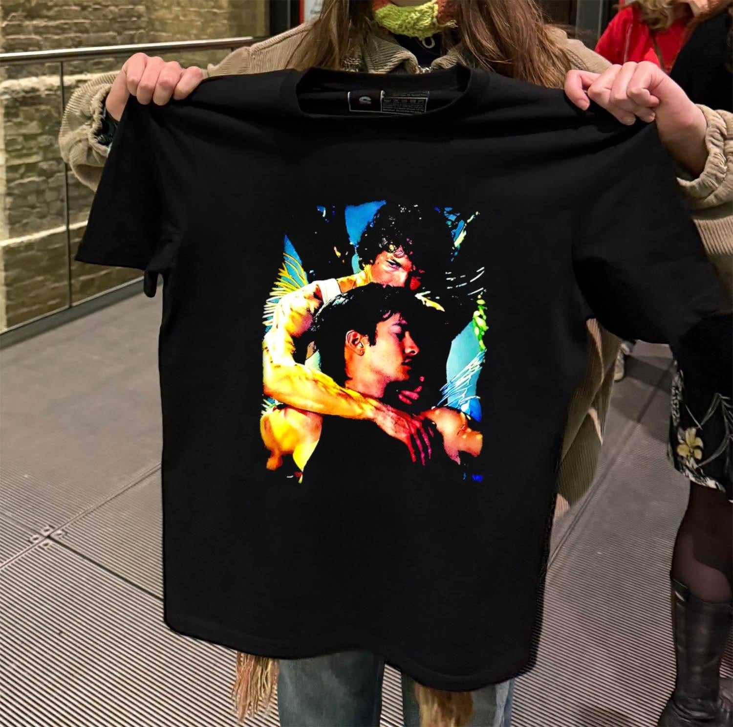 Artistic Portrait Two Men Embracing Under Water - Adult & Kids T-Shirts, Sweatshirts & Hoodies apparel design preview 2
