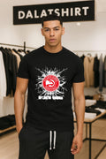 Atlanta Hawks Basketball Lightning Bolt Graphic - Adult & Kids T-Shirts, Sweatshirts & Hoodies apparel design preview 1