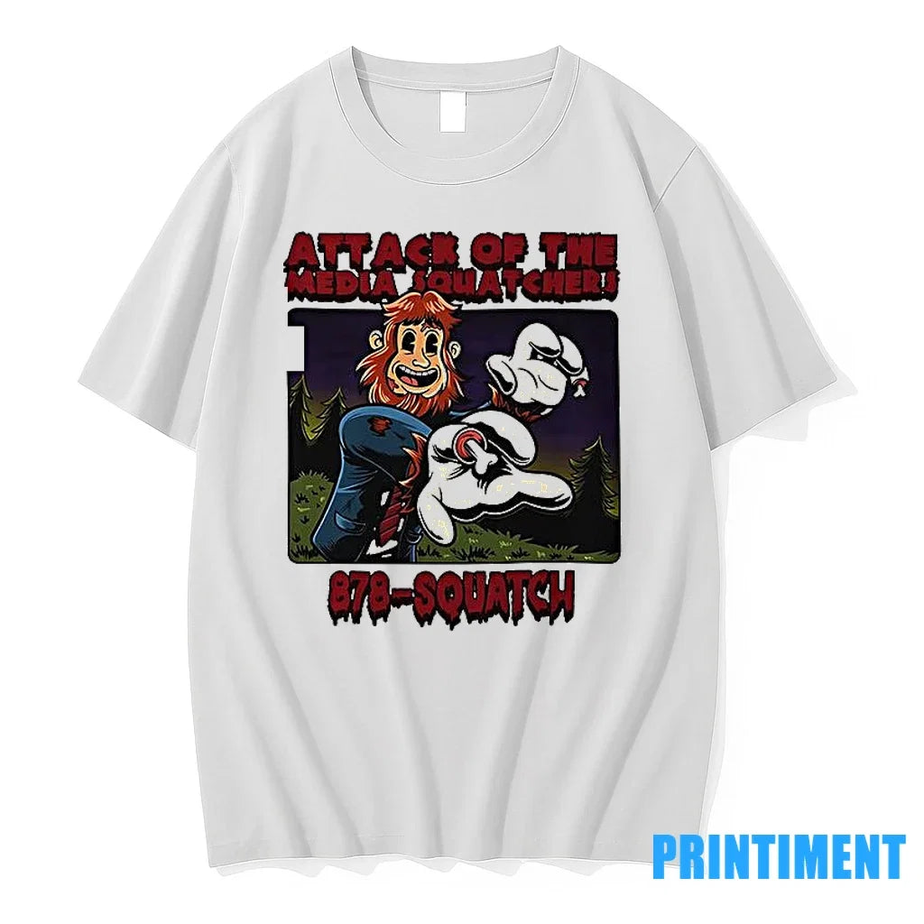 Attack Of The Media Squatchers Sweater - Adult & Kids T-Shirts, Sweatshirts & Hoodies apparel design preview 1