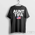 Aunt Tifa American Flag - Adult & Kids T-Shirts, Sweatshirts & Hoodies apparel design preview 1