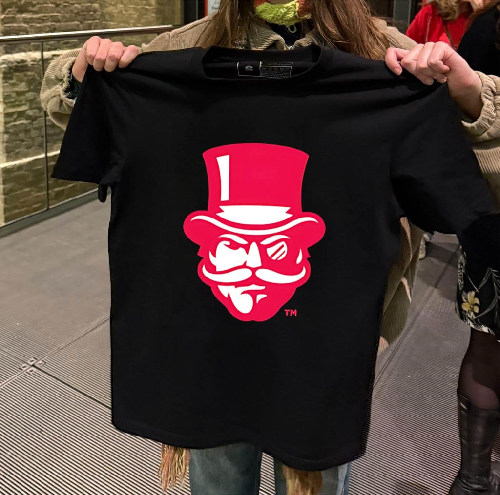 Austin Peay Governors Mascot Logo Top Hat - Adult & Kids T-Shirts, Sweatshirts & Hoodies apparel design preview 2