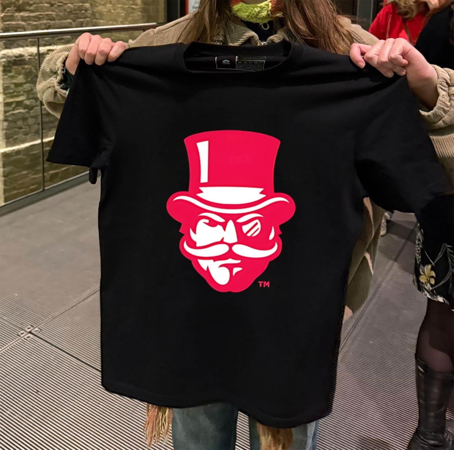 Austin Peay Governors Mascot Logo Top Hat - Adult & Kids T-Shirts, Sweatshirts & Hoodies apparel design preview 2