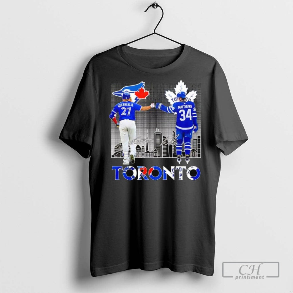 Auston Matthews Toronto Maple Leafs Vs Vladimir - Adult & Kids T-Shirts, Sweatshirts & Hoodies apparel design preview 1