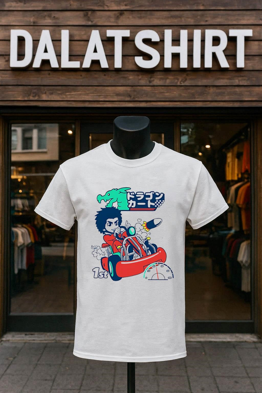 Awesome Ichiban Dragon Kart 1st - Adult & Kids T-Shirts, Sweatshirts & Hoodies apparel design preview 1