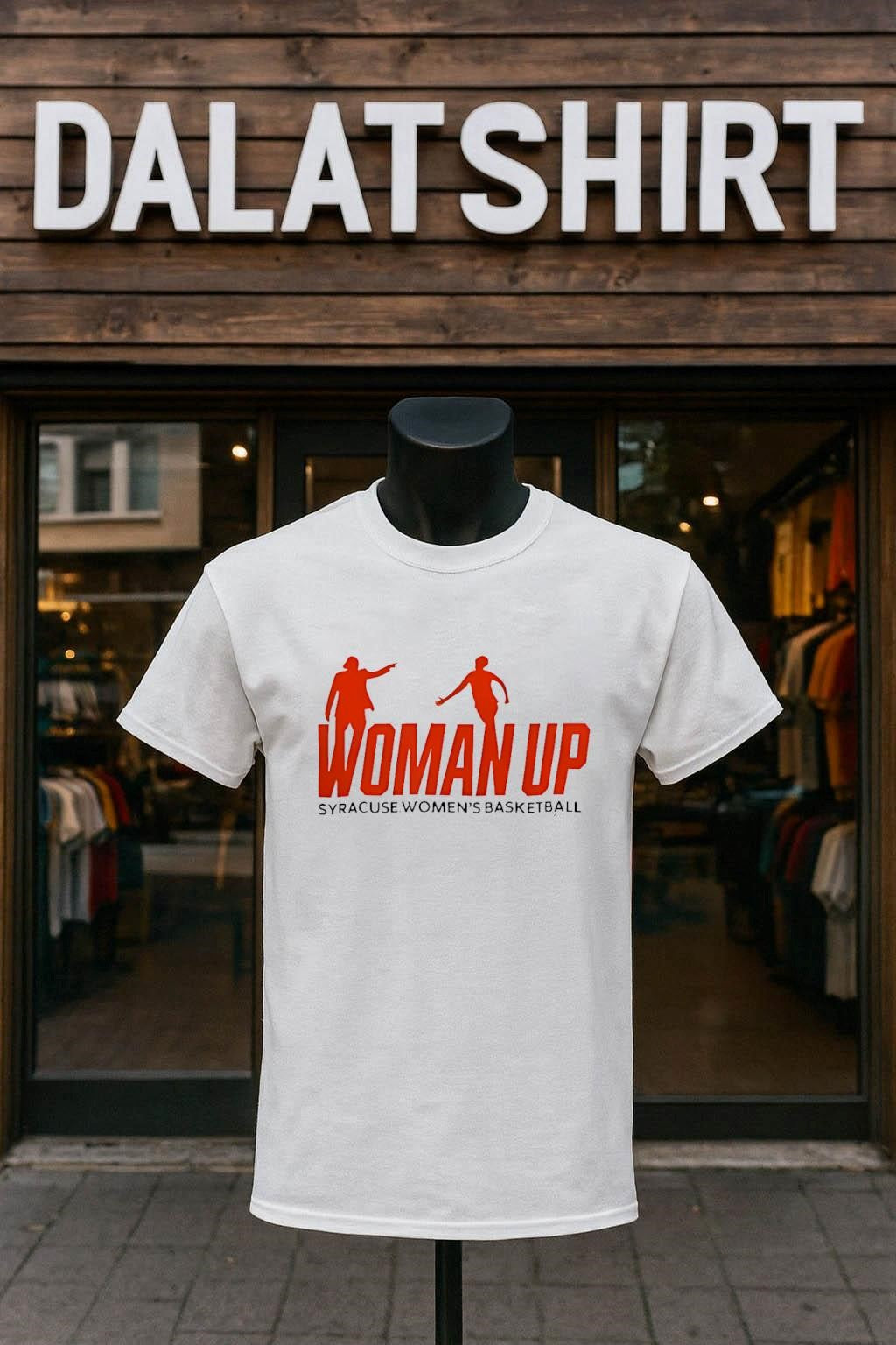 Awesome Syracuse 2026 Women's Basketball Woman Up - Adult & Kids T-Shirts, Sweatshirts & Hoodies apparel design preview 1