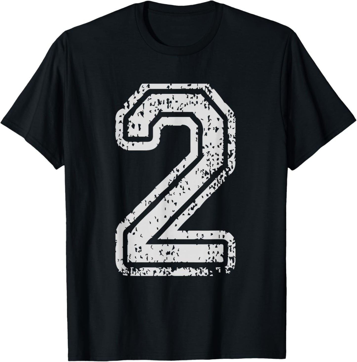 Team Jersey Uniforms Number 2 Two School Sports Birthdays Long Sleeve