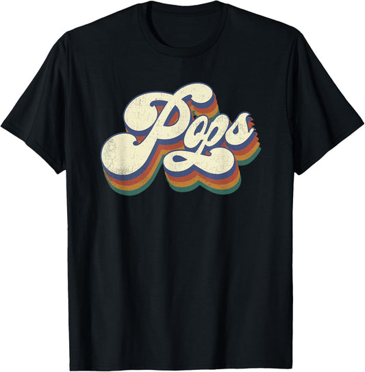 Pops Gifts Father S Day Pops TShirt Modern Style