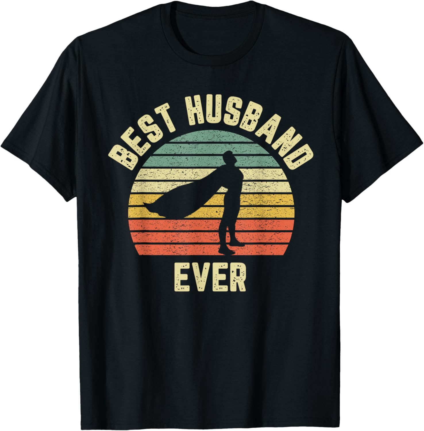 Best Husband Ever Superhero Fun Tee Stylish Fashion