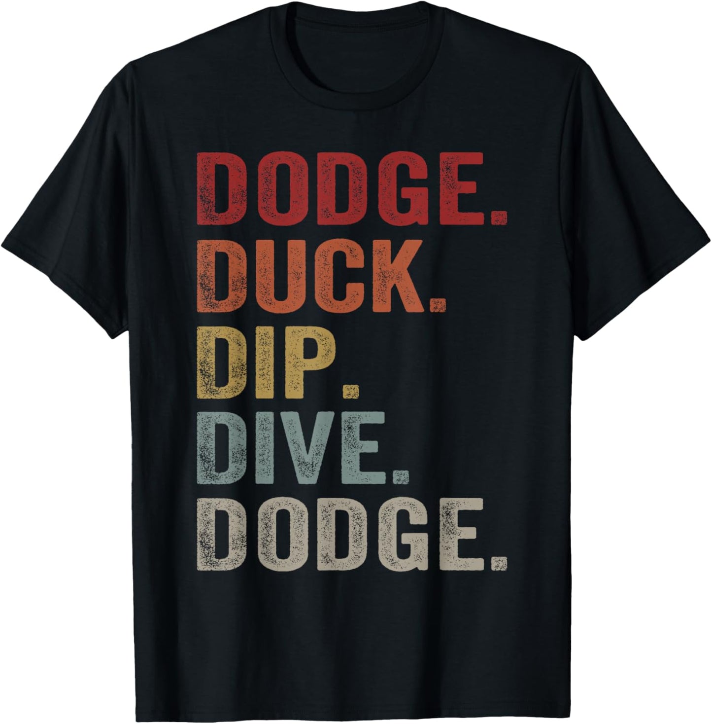 Dodge Duck Dip Dive Dodge Gaga Ball Dodgeball Long Sleeve Premium Art