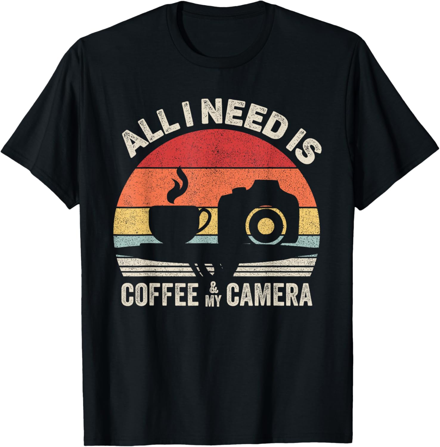All I Need Is Coffee And My Camera Photography Tank Top Exclusive Gift