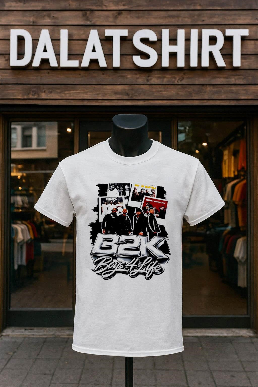 B2K Boys 4 Life Music Band Portraits - Adult & Kids T-Shirts, Sweatshirts & Hoodies apparel design preview 1