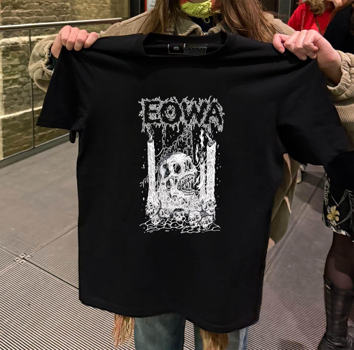 BOWA Melting Skull - Adult & Kids T-Shirts, Sweatshirts & Hoodies apparel design preview 2