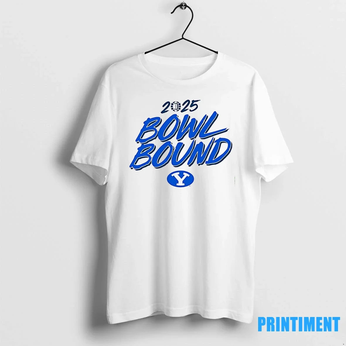 Byu Cougars 2025 Bowl Bound Logo Sweater - Adult & Kids T-Shirts, Sweatshirts & Hoodies apparel design preview 1