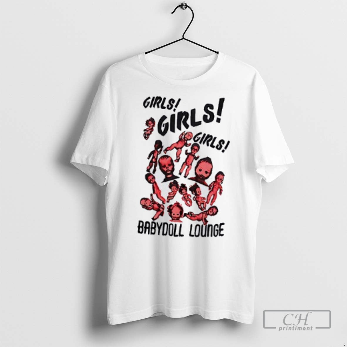 Baby Doll Lounge Girls 1980s - Adult & Kids T-Shirts, Sweatshirts & Hoodies apparel design preview 1