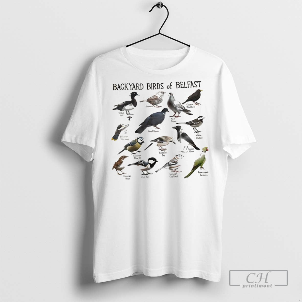 Backyard Bird Of Belfast - Adult & Kids T-Shirts, Sweatshirts & Hoodies apparel design preview 1