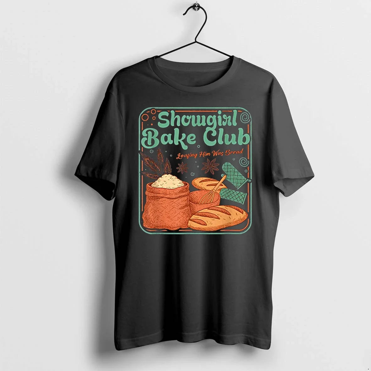 Bake Club Loafing Him Was Bread Sweater - Adult & Kids T-Shirts, Sweatshirts & Hoodies apparel design preview 1