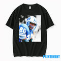 Barry Sanders Detroit Lions Portrait Sweater - Adult & Kids T-Shirts, Sweatshirts & Hoodies apparel design preview 1