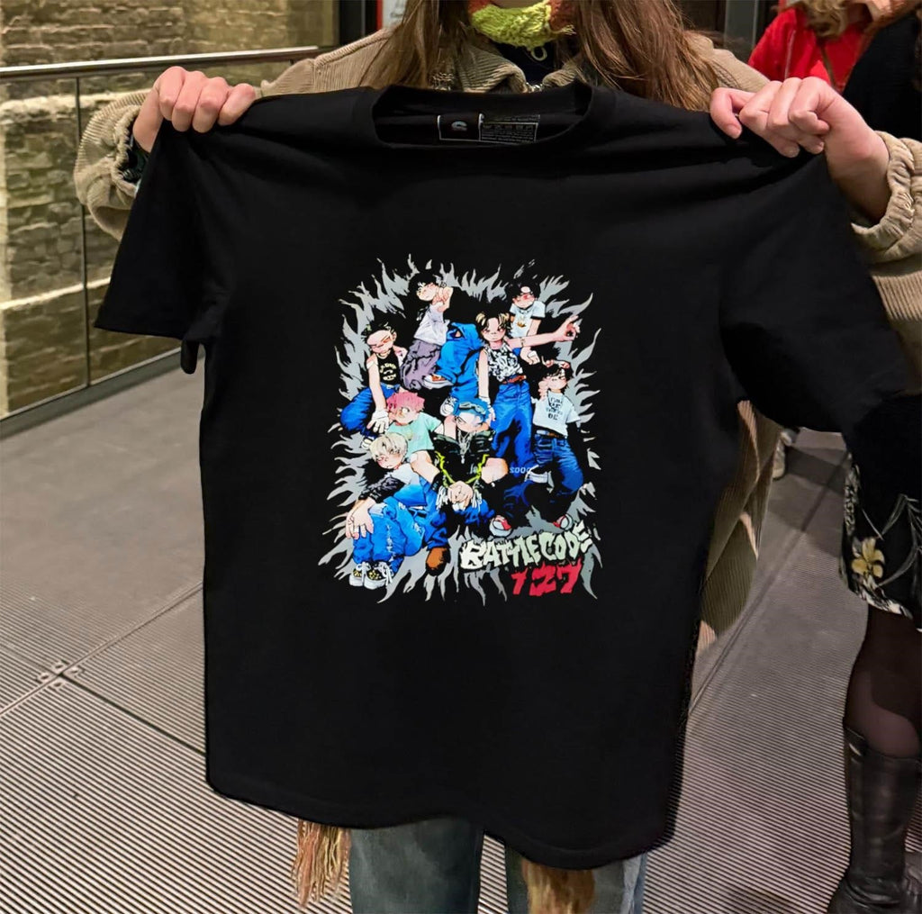 Battlecode 127 Anime Boy Group Streetwear Style - Adult & Kids T-Shirts, Sweatshirts & Hoodies apparel design preview 2