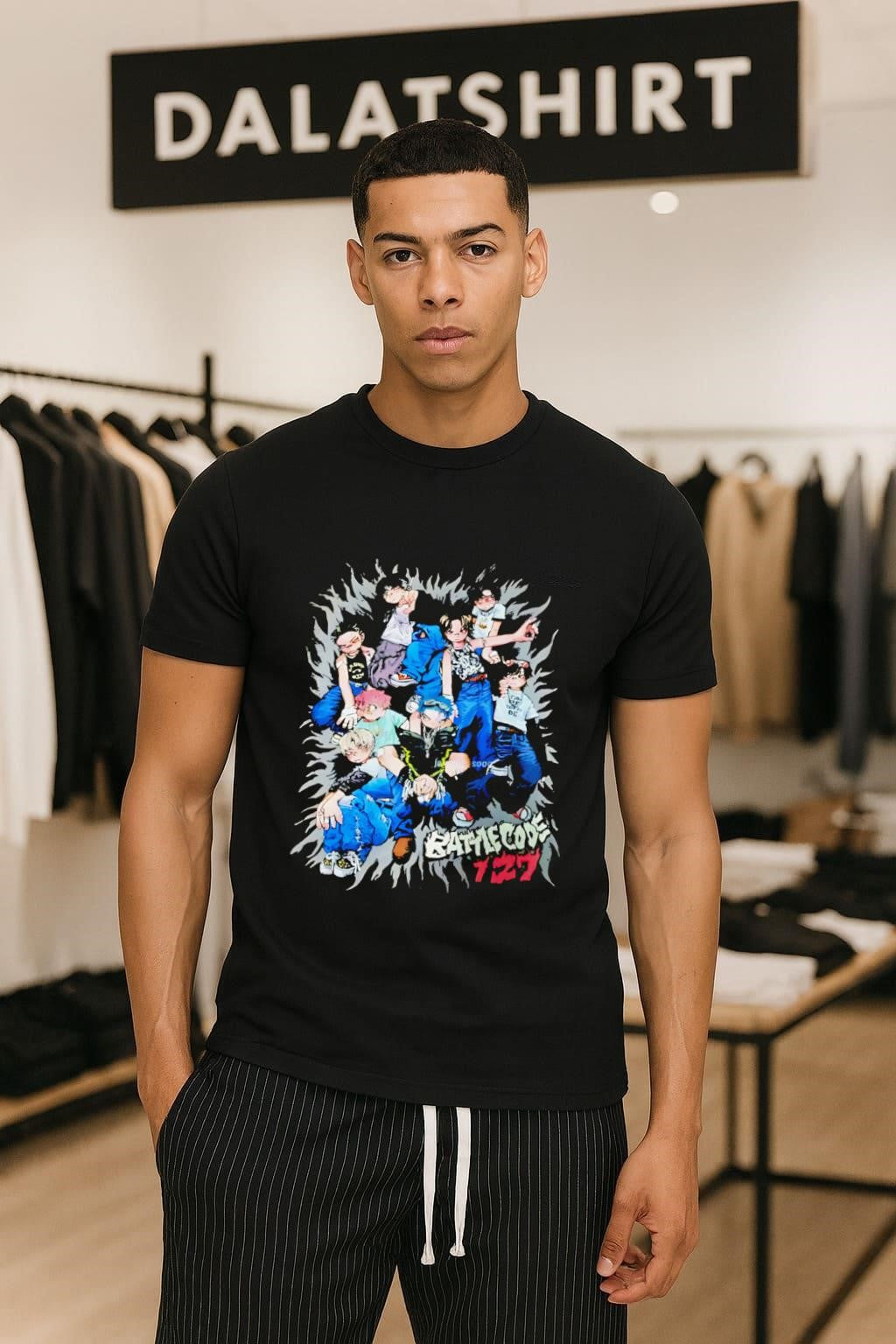 Battlecode 127 Anime Boy Group Streetwear Style - Adult & Kids T-Shirts, Sweatshirts & Hoodies apparel design preview 1