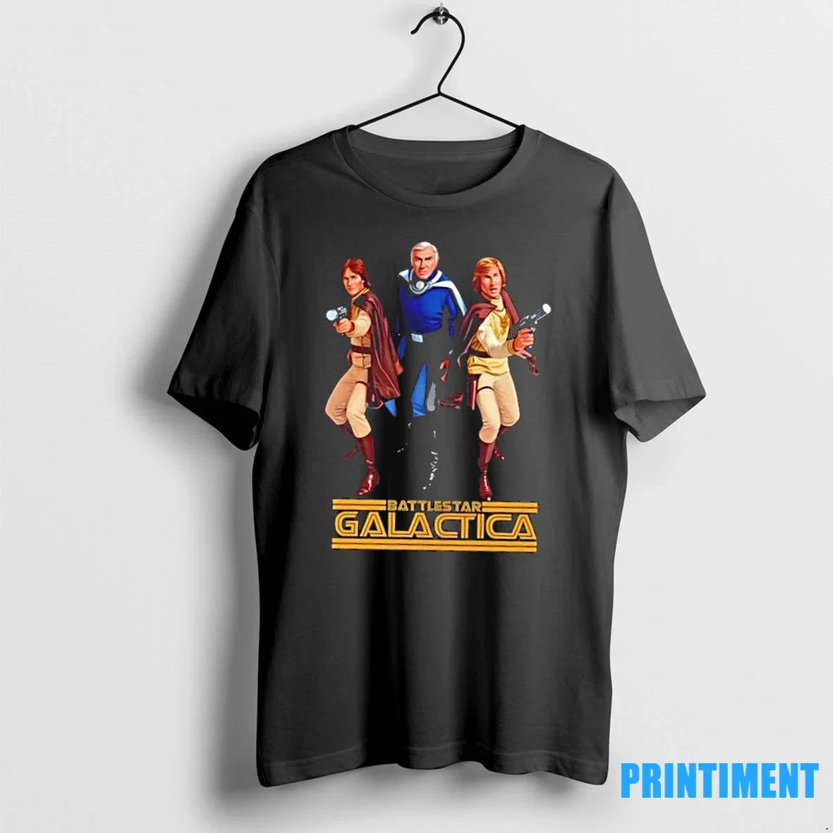 Battlestar Galactica 1978 Vintage Sweater - Adult & Kids T-Shirts, Sweatshirts & Hoodies apparel design preview 1