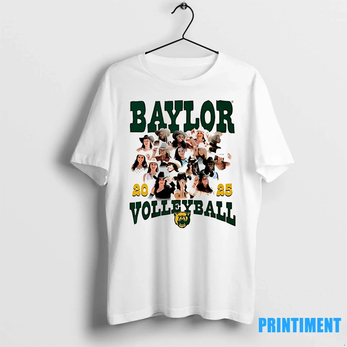 Baylor Womens Volleyball Team Collage 2025 Sweater - Adult & Kids T-Shirts, Sweatshirts & Hoodies apparel design preview 1