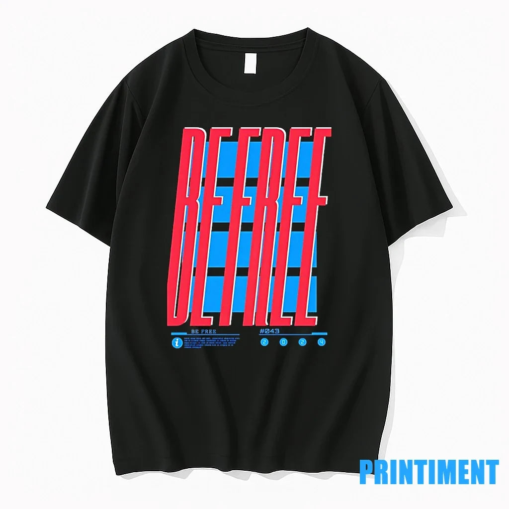 Be Free Lettering Sweater - Adult & Kids T-Shirts, Sweatshirts & Hoodies apparel design preview 1