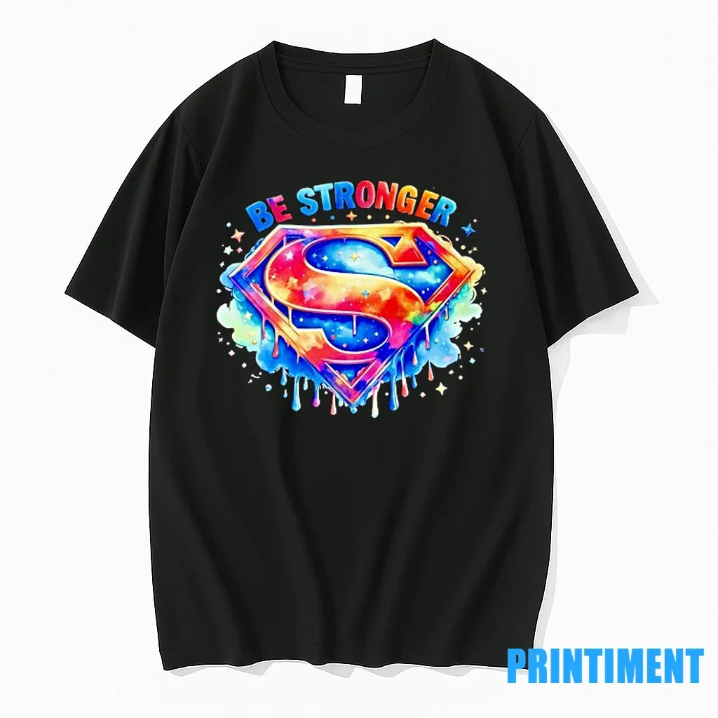 Be Stronger Superman Logo Sweater - Adult & Kids T-Shirts, Sweatshirts & Hoodies apparel design preview 1
