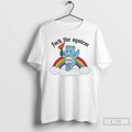 Bear Fuck The System Resist Rainbow - Adult & Kids T-Shirts, Sweatshirts & Hoodies apparel design preview 1