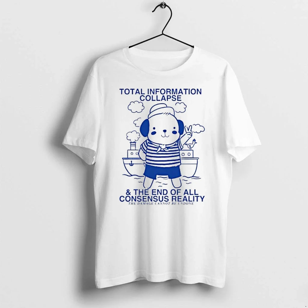 Bear Total Information Collapse And The End Of All - Adult & Kids T-Shirts, Sweatshirts & Hoodies apparel design preview 1