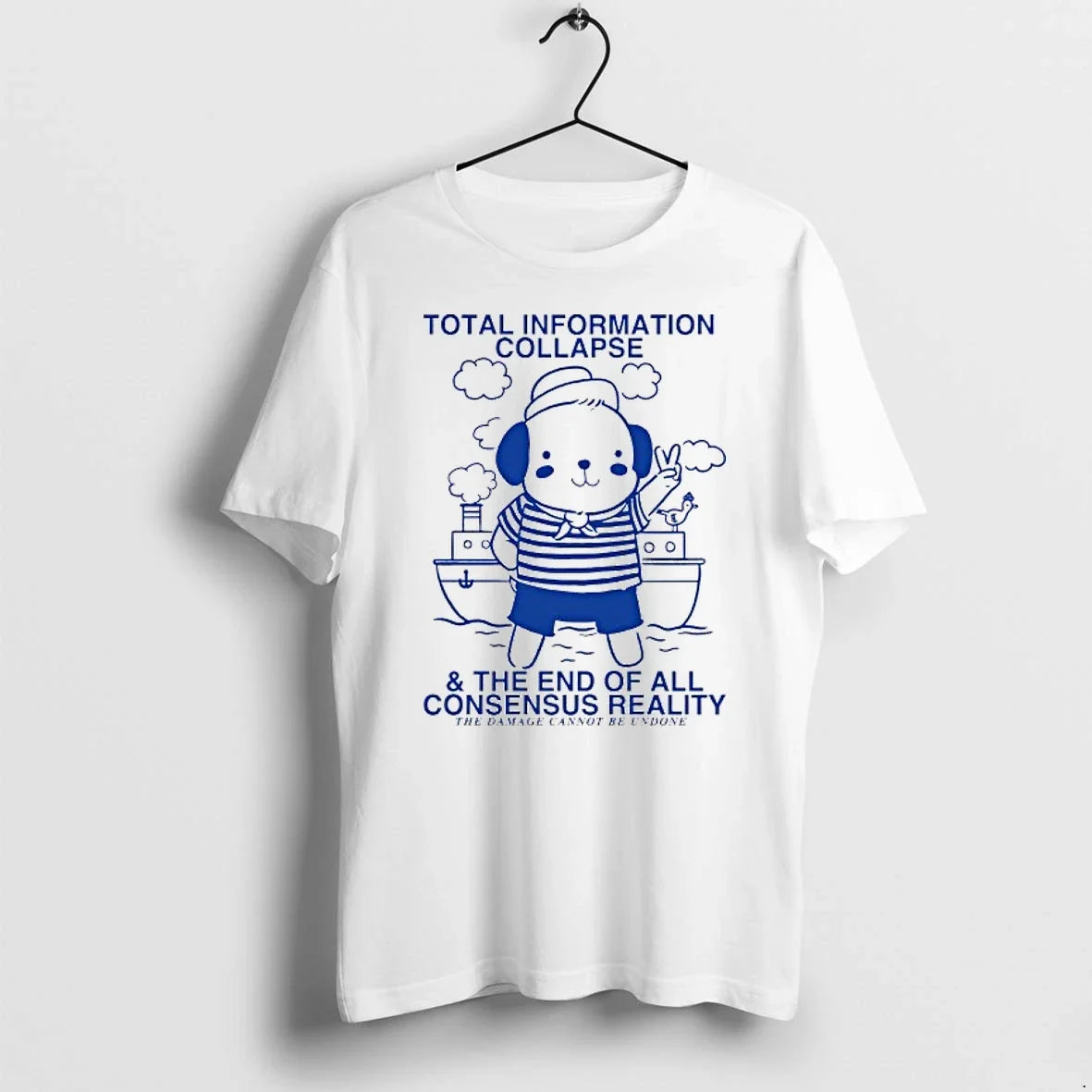 Bear Total Information Collapse And The End Of All - Adult & Kids T-Shirts, Sweatshirts & Hoodies apparel design preview 1