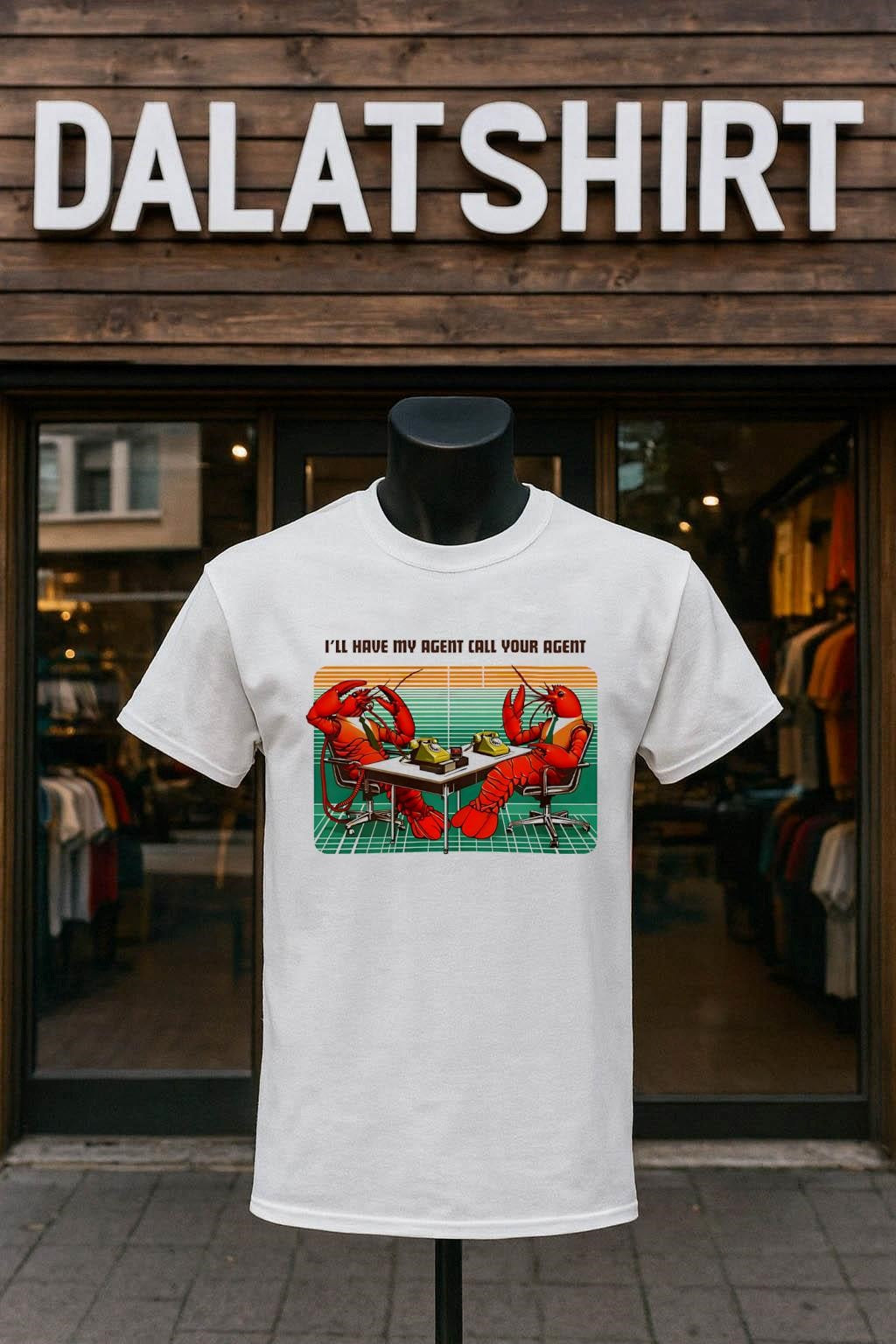 I'll have my agent call your - Adult & Kids T-Shirts, Sweatshirts & Hoodies apparel design preview 1