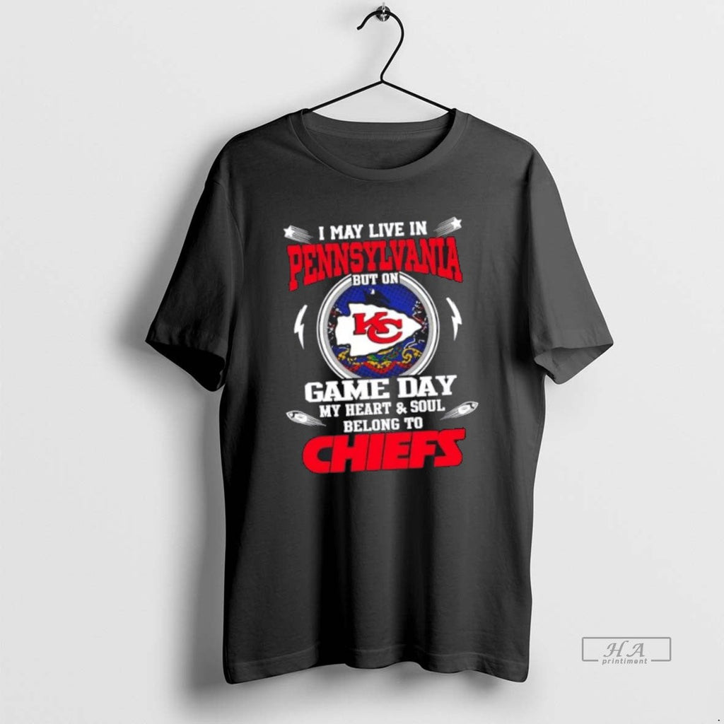Best Official I May Live In Pennsylvania But On Game - Adult & Kids T-Shirts, Sweatshirts & Hoodies apparel design preview 1