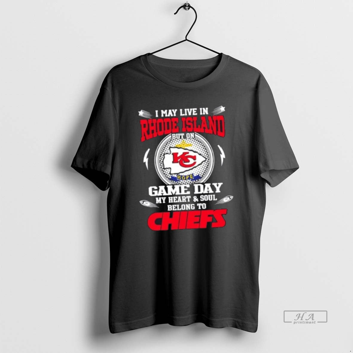 Best Official I May Live In Rhode Island But On Game - Adult & Kids T-Shirts, Sweatshirts & Hoodies apparel design preview 1