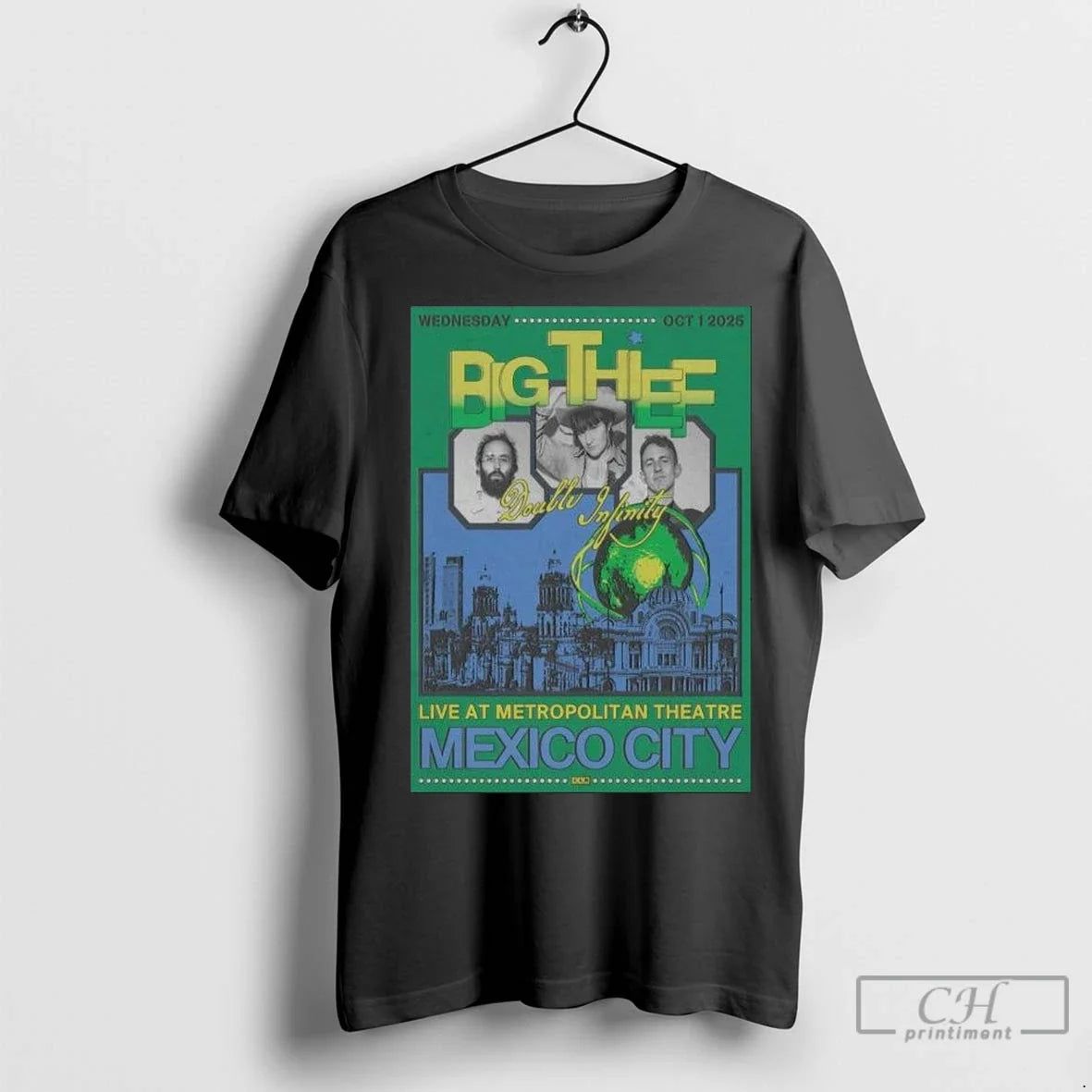 Big Thief Teatro Metropolitan October 1 2025 Tour - Adult & Kids T-Shirts, Sweatshirts & Hoodies apparel design preview 1