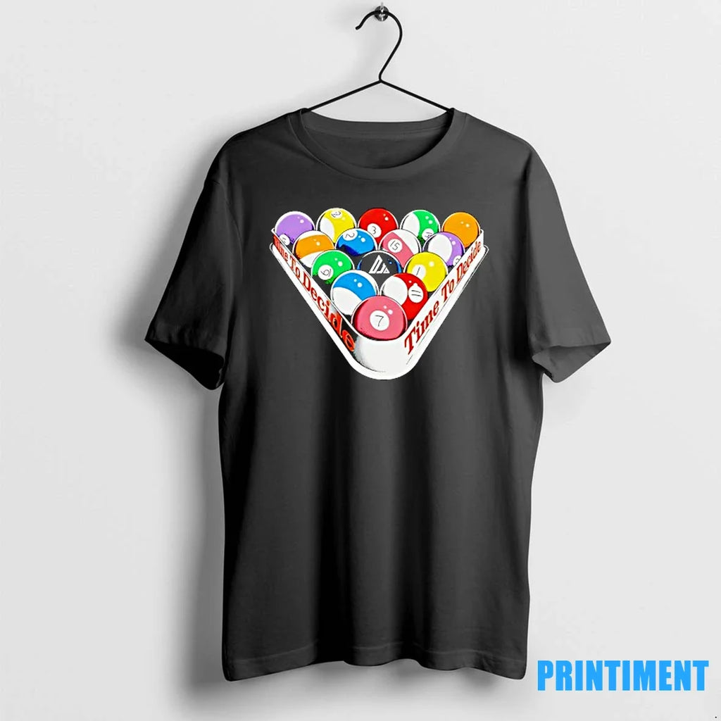 Billiards Time To Decide Sweater - Adult & Kids T-Shirts, Sweatshirts & Hoodies apparel design preview 1