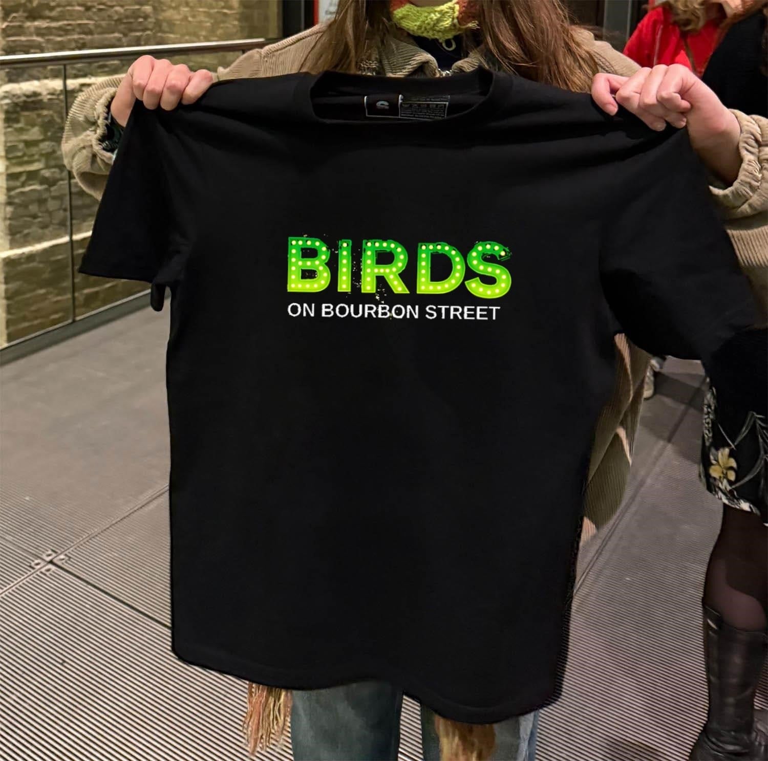 Birds On Bourbon Street - Adult & Kids T-Shirts, Sweatshirts & Hoodies apparel design preview 2