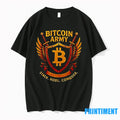 Bitcoin Army Stack Hodl Conquer Logo Sweater - Adult & Kids T-Shirts, Sweatshirts & Hoodies apparel design preview 1