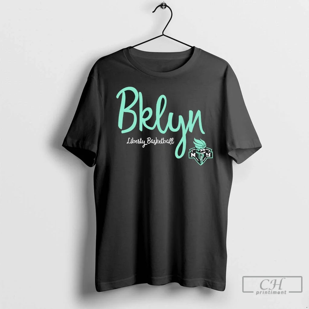 Bklyn New York Liberty Basketball Wnba Logo - Adult & Kids T-Shirts, Sweatshirts & Hoodies apparel design preview 1