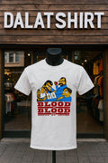Blood In Out Bound By Honor Simpsons Style - Adult & Kids T-Shirts, Sweatshirts & Hoodies apparel design preview 1