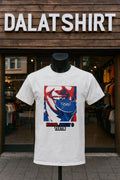 Blood Sweat and Teeth biting blue Olympic medal - Adult & Kids T-Shirts, Sweatshirts & Hoodies apparel design preview 1