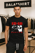 Blood for Boston Hockey Players Fight Graphic - Adult & Kids T-Shirts, Sweatshirts & Hoodies apparel design preview 1