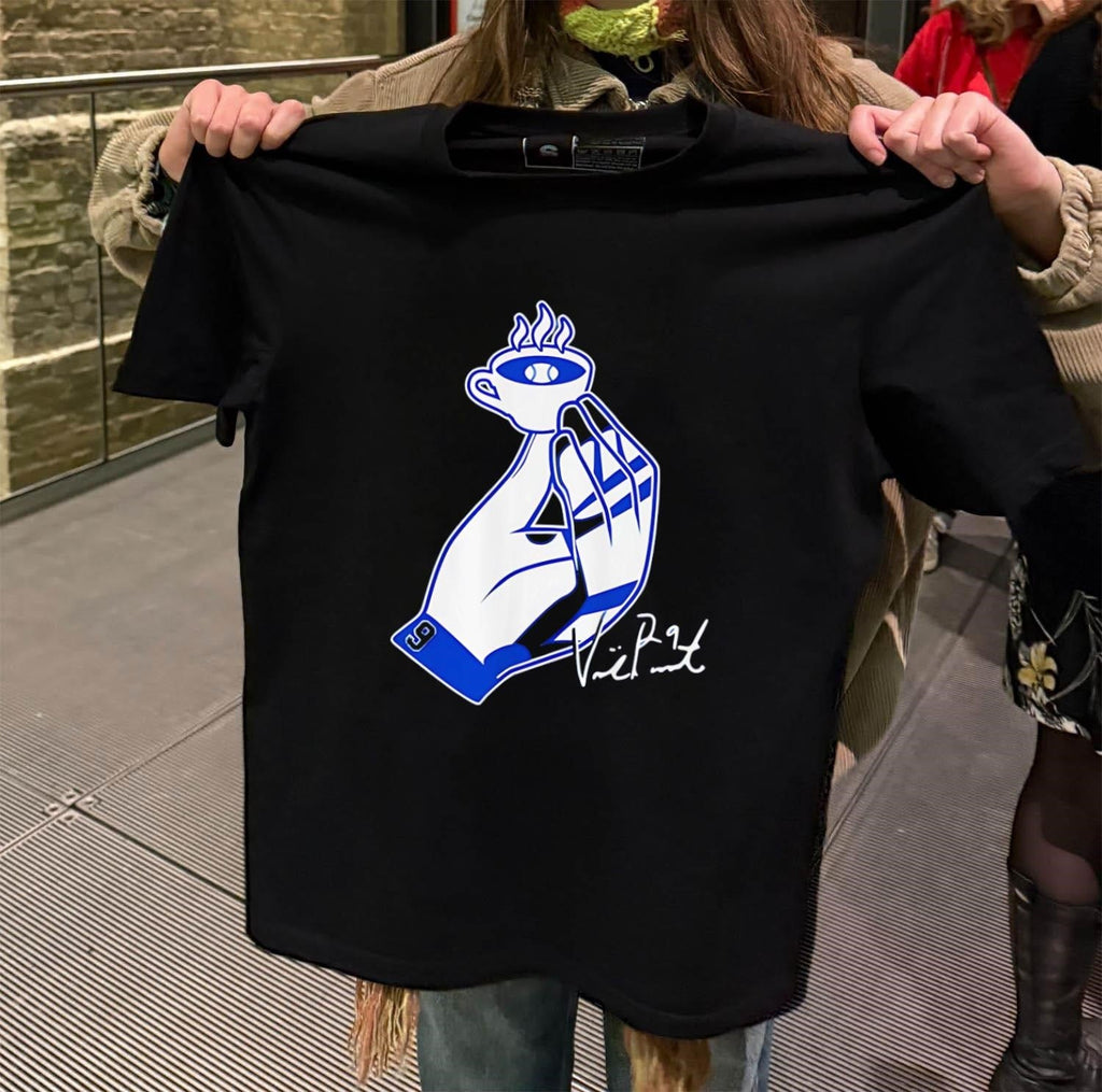Blue Jays Vladimir Guerrero Jr Home Run Coffee - Adult & Kids T-Shirts, Sweatshirts & Hoodies apparel design preview 2